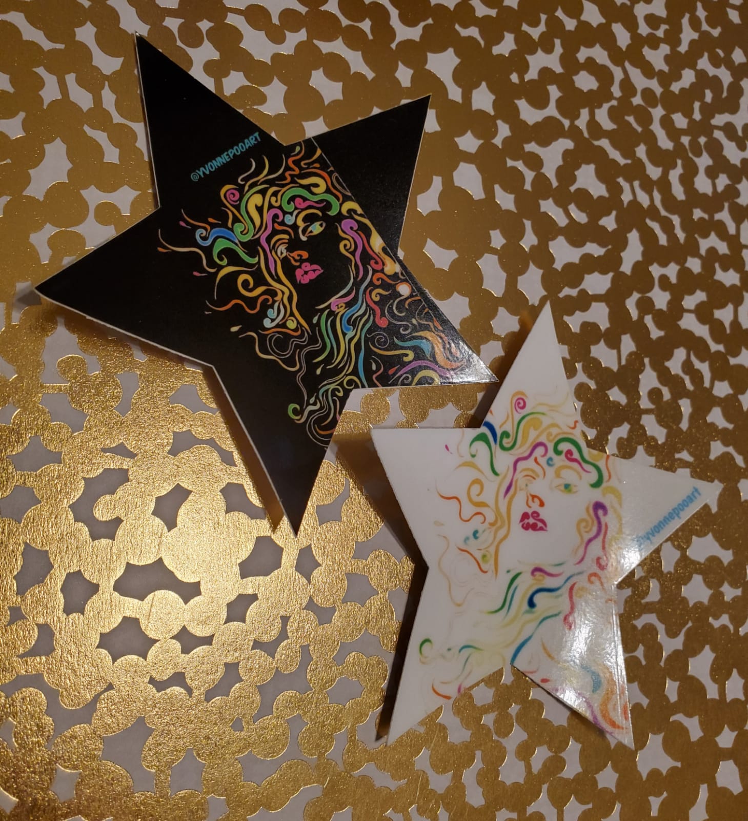 Ella Star Stickers (x2)